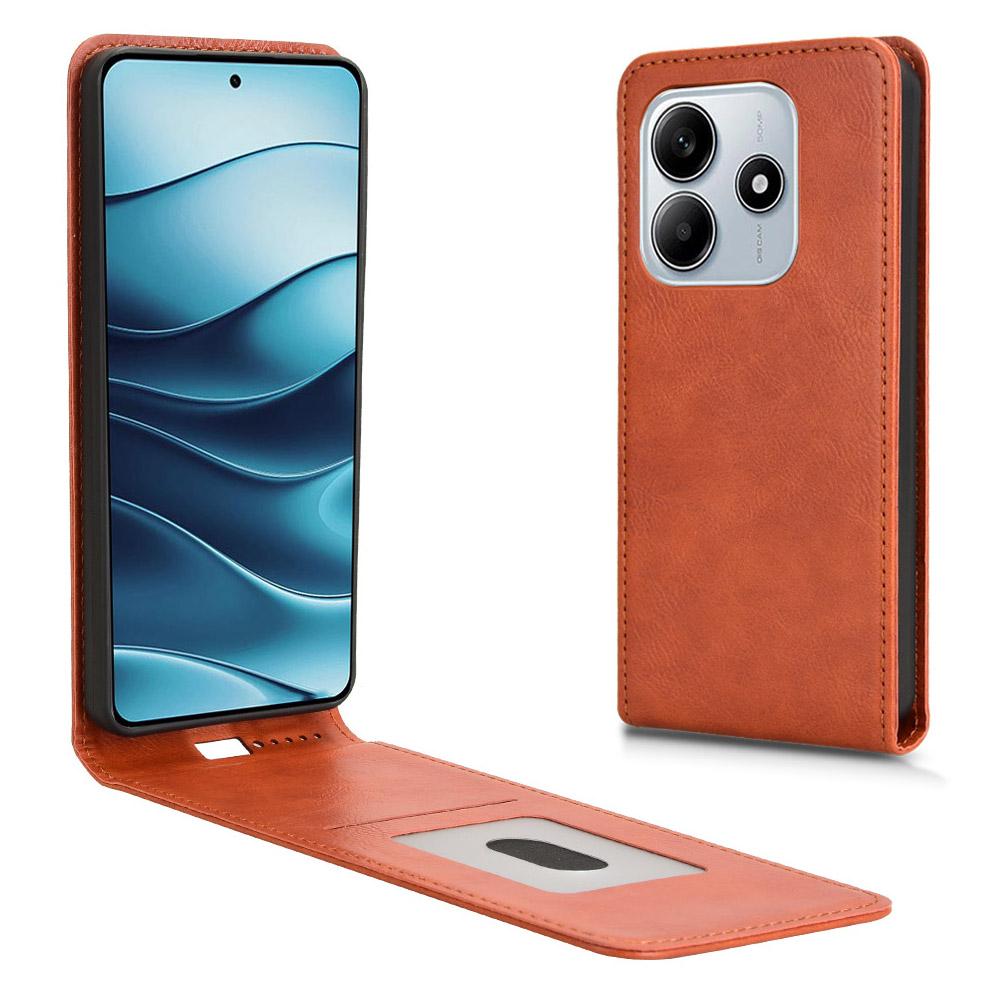 Для Xiaomi Redmi Note 14 5G Чохол з відділенням для карт Магнітна вертикальна відкидна шкіряна кришка для телефону Orange
Для Xiaomi Redmi Note 14 5G Чохол з відділенням для карт Магнітна вертикальна відкидна шкіряна кришка для телефону Orange