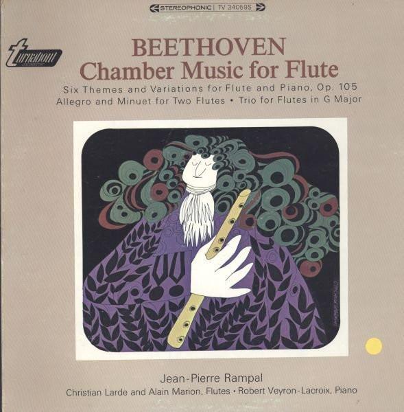 LP Record LUDWIG VAN BEETHOVEN - JEAN-PIERRE - Chamber Music For Flute TV34059S Turnabout US Classical Used
LP Record LUDWIG VAN BEETHOVEN - JEAN-PIERRE - Chamber Music For Flute TV34059S Turnabout US Classical Used