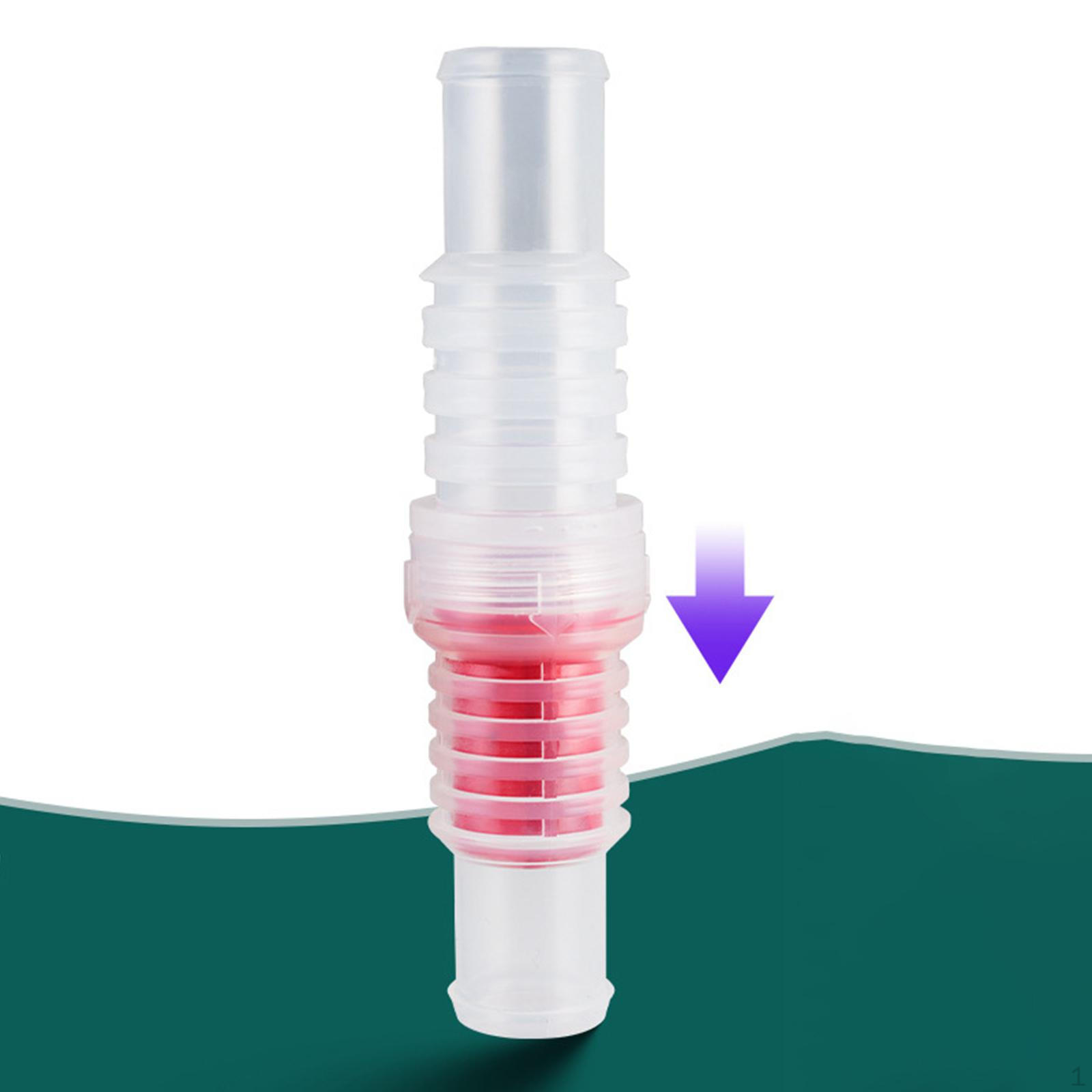 -way Check Valve, Split Type Design, Easy to Install, Transparent
-way Check Valve, Split Type Design, Easy to Install, Transparent