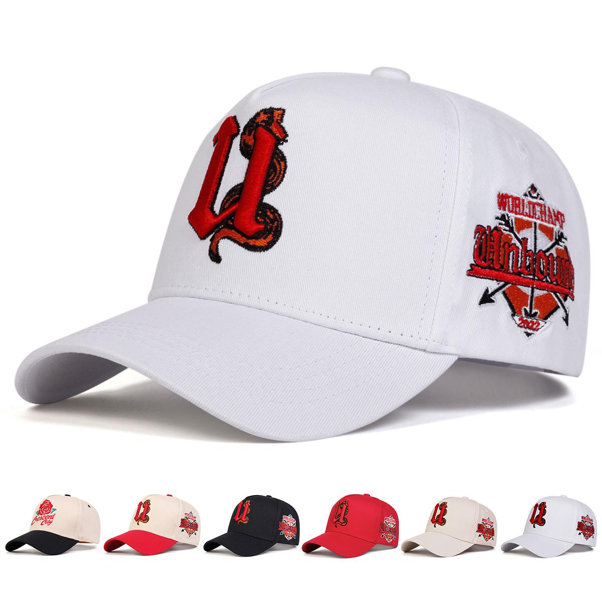 Unisex U Letter Snake Embroidery Baseball Caps Adjustable Casual Hats Spring and Autumn Outdoor Sunscreen Hat чорний
Unisex U Letter Snake Embroidery Baseball Caps Adjustable Casual Hats Spring and Autumn Outdoor Sunscreen Hat чорний