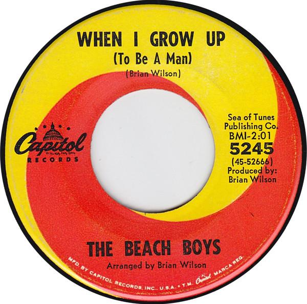 7inch Record BEACH BOYS - When I Grow Up (To Be A Man) 5245 Capitol Records 1964 US Rock Used
7inch Record BEACH BOYS - When I Grow Up (To Be A Man) 5245 Capitol Records 1964 US Rock Used
