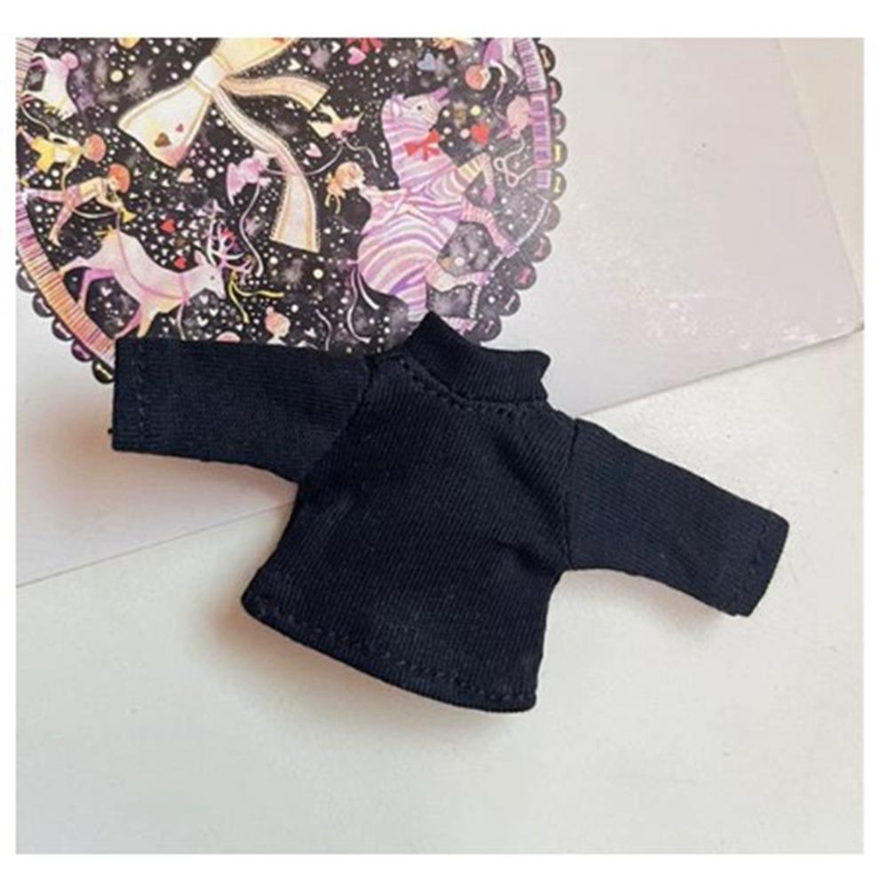 Casual Wear Doll High Neck Long Sleeved T-shirt for 1/11 ob11 Dolls For 1/12 Bjd Dolls чорний
Casual Wear Doll High Neck Long Sleeved T-shirt for 1/11 ob11 Dolls For 1/12 Bjd Dolls чорний