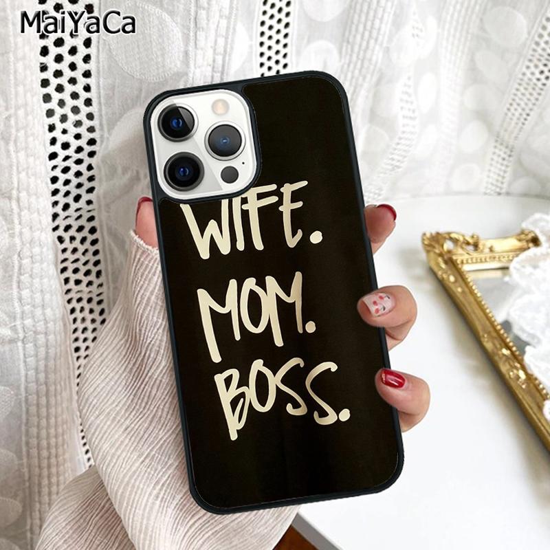 Wife Mom Boss Mum Phone Case Cover For iPhone 17 Air 16 16e 15 plus 11 12 13 14 pro max shell coque iPhone 17Air
Wife Mom Boss Mum Phone Case Cover For iPhone 17 Air 16 16e 15 plus 11 12 13 14 pro max shell coque iPhone 17Air
