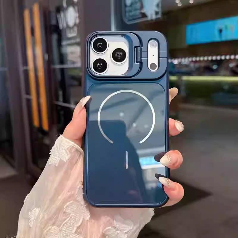 iPhone 17 Pro Max Magnetic Mirror Holder, Drop-Proof Protective Glass Case iPhone 14 Pro глубокий/синий
iPhone 17 Pro Max Magnetic Mirror Holder, Drop-Proof Protective Glass Case iPhone 14 Pro глубокий/синий