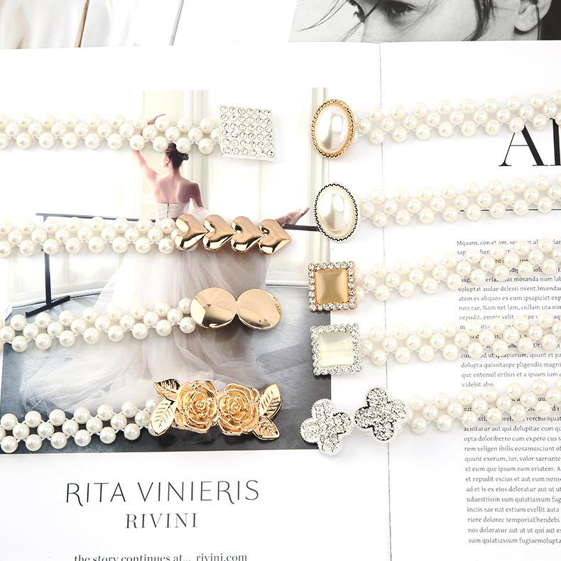 Elastic Waist Chain Women S Pearl Belt Rhinestone Pearl Decorative Dress Slim Waist Seal Waist Jewelry
Elastic Waist Chain Women S Pearl Belt Rhinestone Pearl Decorative Dress Slim Waist Seal Waist Jewelry