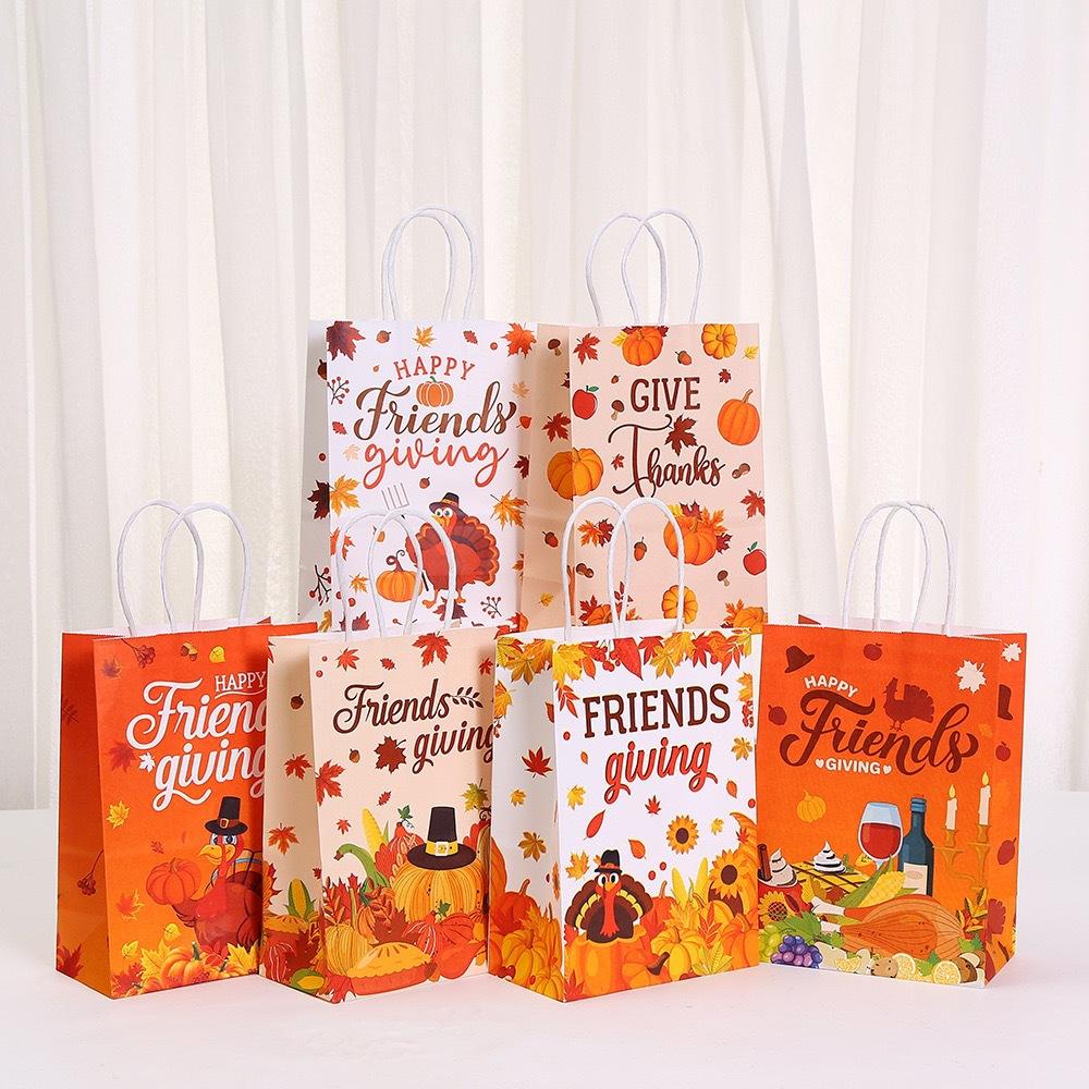 StoBag Thanksgiving Paper Tote Bags Friendsgiving Gift Bags Recyclable for Party Favors Candy Cake Classroom Goodie Bags Autumn 30pcs&15x8x21cm
StoBag Thanksgiving Paper Tote Bags Friendsgiving Gift Bags Recyclable for Party Favors Candy Cake Classroom Goodie Bags Autumn 30pcs&15x8x21cm