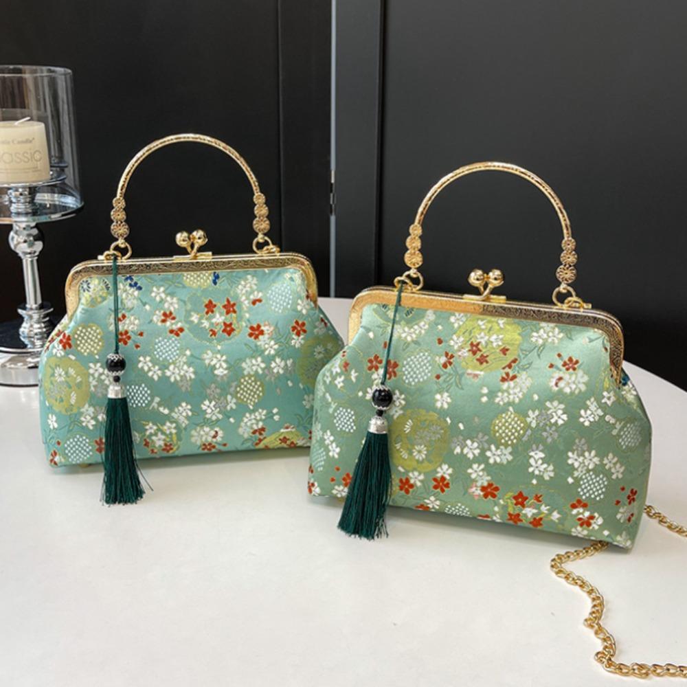 Flower Cheongsam Banquet Bag Elegant Kiss Lock Shoulder Bag Antique Crossbody Bags Wedding зелений
Flower Cheongsam Banquet Bag Elegant Kiss Lock Shoulder Bag Antique Crossbody Bags Wedding зелений