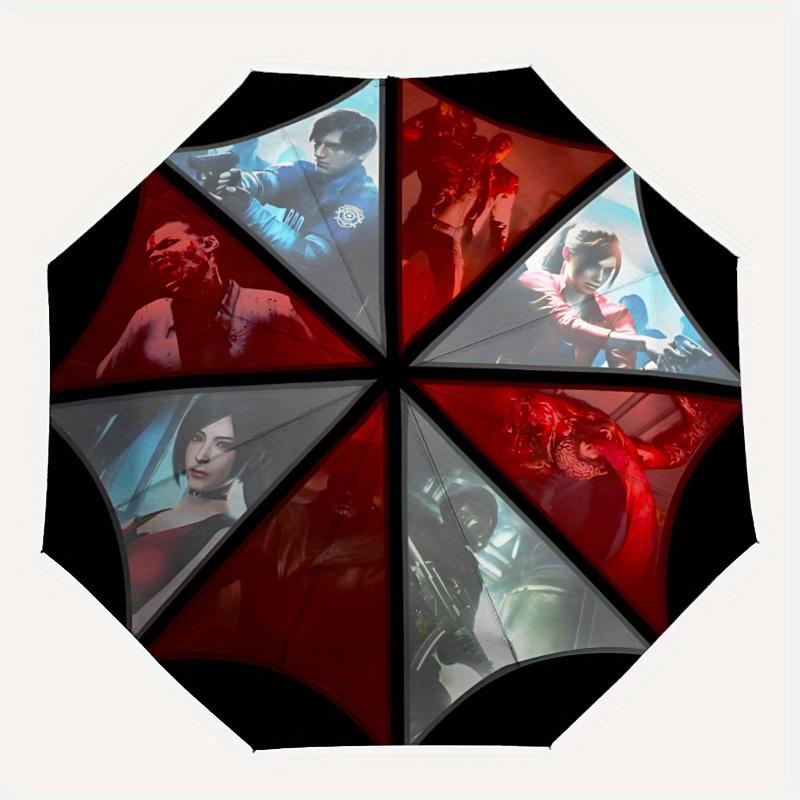 1pc Resident Evil Automatic Umbrella Durable Iron Frame & Plastic Handle, Gift for Men & Women, Sturdy Construction, Playful Design yy250826104
1pc Resident Evil Automatic Umbrella Durable Iron Frame & Plastic Handle, Gift for Men & Women, Sturdy Construction, Playful Design yy250826104