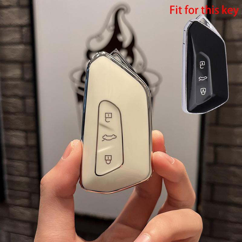 Новый чехол для дистанционного ключа из ТПУ для VW Volkswagen Golf 8 2020 Skoda Octavia A8 2021 SEAT Leon MK4, аксессуары Key case белый
Новый чехол для дистанционного ключа из ТПУ для VW Volkswagen Golf 8 2020 Skoda Octavia A8 2021 SEAT Leon MK4, аксессуары Key case белый
