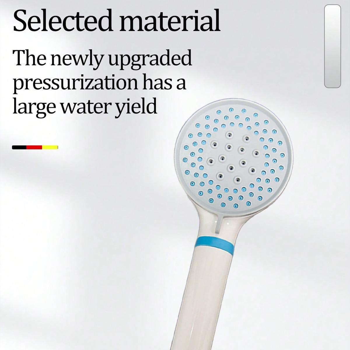 White TPR shower head, supercharged shower head super strong shower head 12 inch
White TPR shower head, supercharged shower head super strong shower head 12 inch
