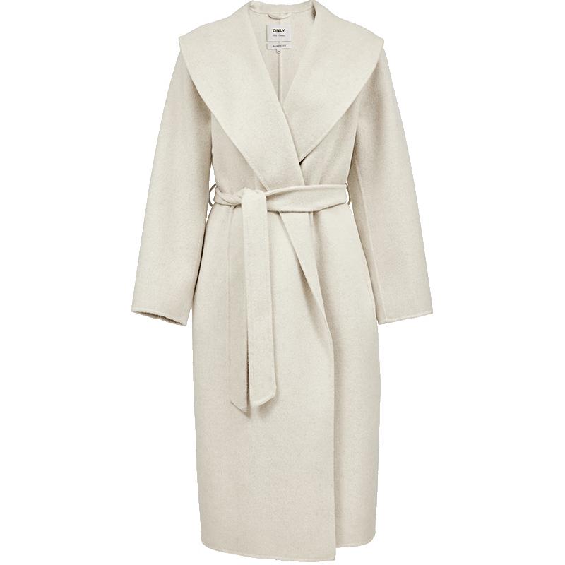 ONLY Women s 100% Lamb Wool Double-faced Long Wool Coat L
ONLY Women s 100% Lamb Wool Double-faced Long Wool Coat L