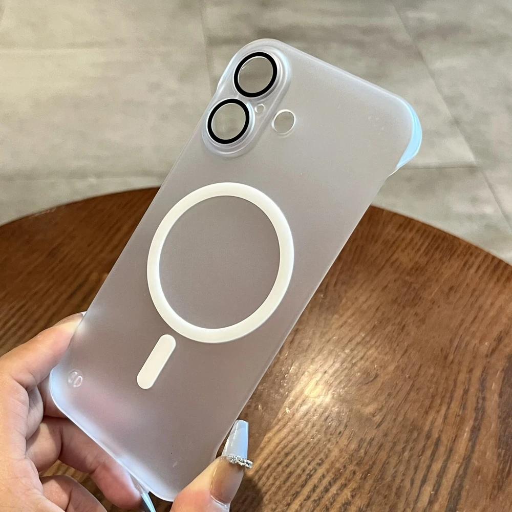 for Magsafe Borderless Ultra Slim Case for iPhone 16 15 14 13 Pro Max Plus 12 11 Magnetic Matte Frameless Hard Shockproof Cover for iPhone 12 ProMax
for Magsafe Borderless Ultra Slim Case for iPhone 16 15 14 13 Pro Max Plus 12 11 Magnetic Matte Frameless Hard Shockproof Cover for iPhone 12 ProMax