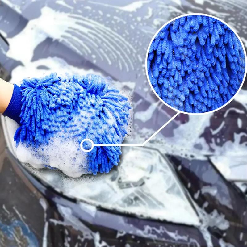 Car Wash Gloves Double-Sided Coral Fleece Car Wash Gloves Foam Anti-Scratch Rubbing Car Gloves Waterproof Cleaning Tools
Car Wash Gloves Double-Sided Coral Fleece Car Wash Gloves Foam Anti-Scratch Rubbing Car Gloves Waterproof Cleaning Tools