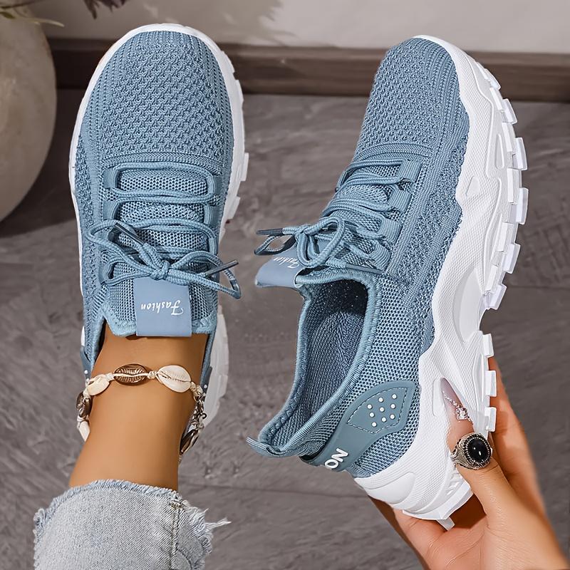 Breathable Knit Sneakers Fashi Comfortable Slip Resistant Soft Sole Shoes for Men Outdoor Walking 43 небо синє кольору
Breathable Knit Sneakers Fashi Comfortable Slip Resistant Soft Sole Shoes for Men Outdoor Walking 43 небо синє кольору