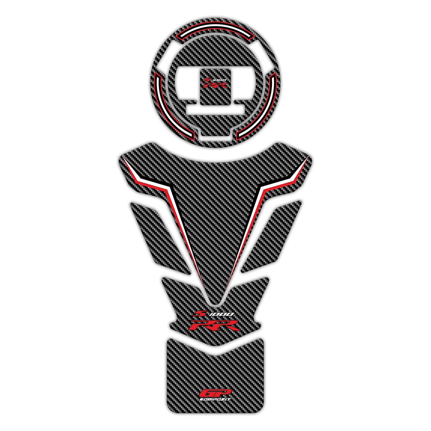 GP Kompozit BMW S 1000 RR 2015-2018 Uyumlu Tank Pad Seti Siyah-Kırmızı 
GP Kompozit BMW S 1000 RR 2015-2018 Uyumlu Tank Pad Seti Siyah-Kırmızı
