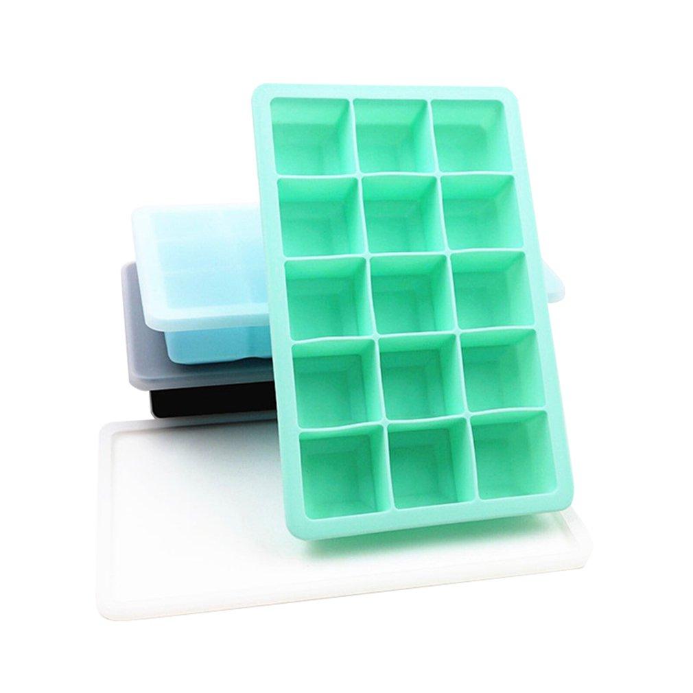 15-ячеечный пищевой силиконовый лоток для льда Креативный бытовой DIY Ice Mold Square
15-ячеечный пищевой силиконовый лоток для льда Креативный бытовой DIY Ice Mold Square
