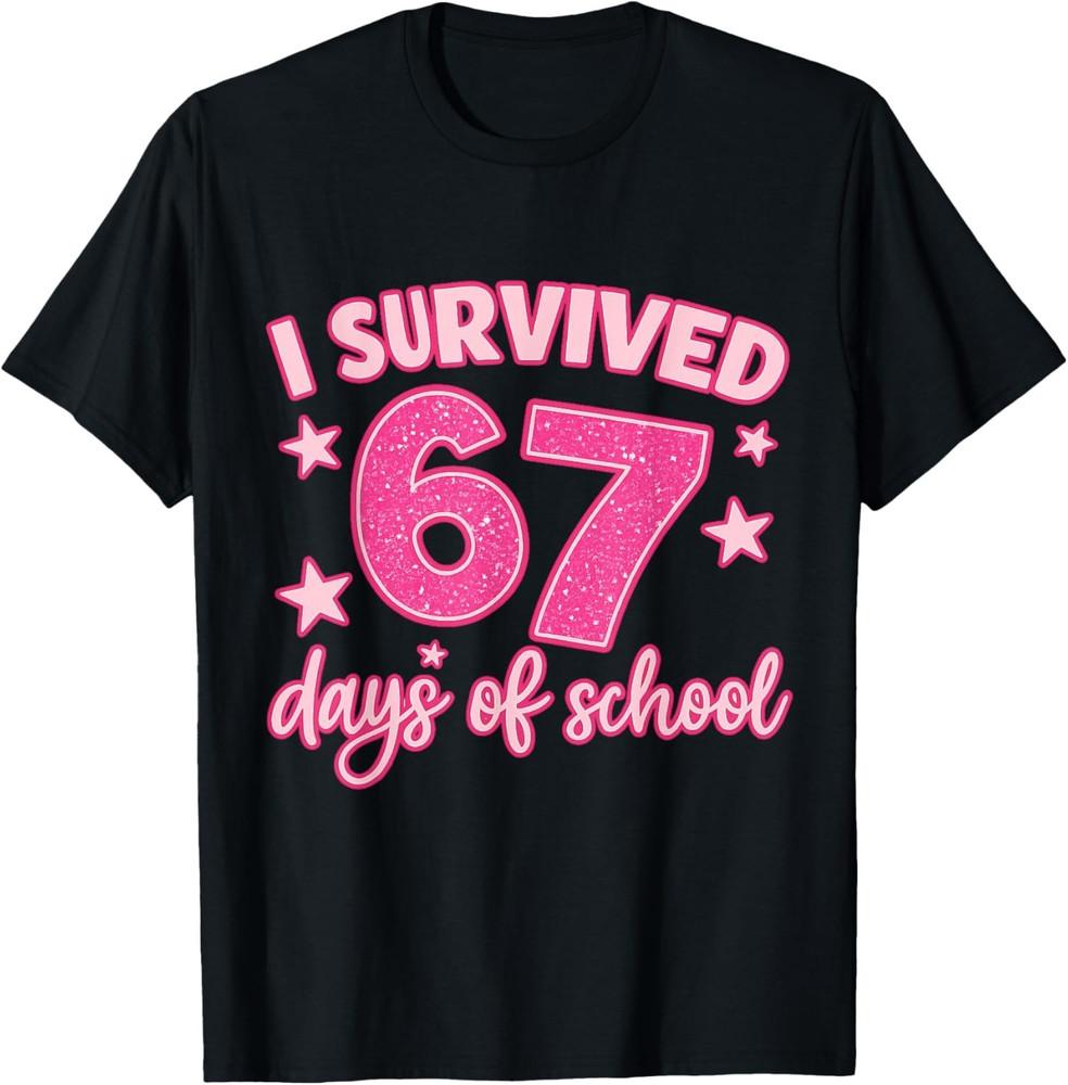 I Survived 67 Days Of School Teachers Students Six Seven T-Shirt XL
I Survived 67 Days Of School Teachers Students Six Seven T-Shirt XL