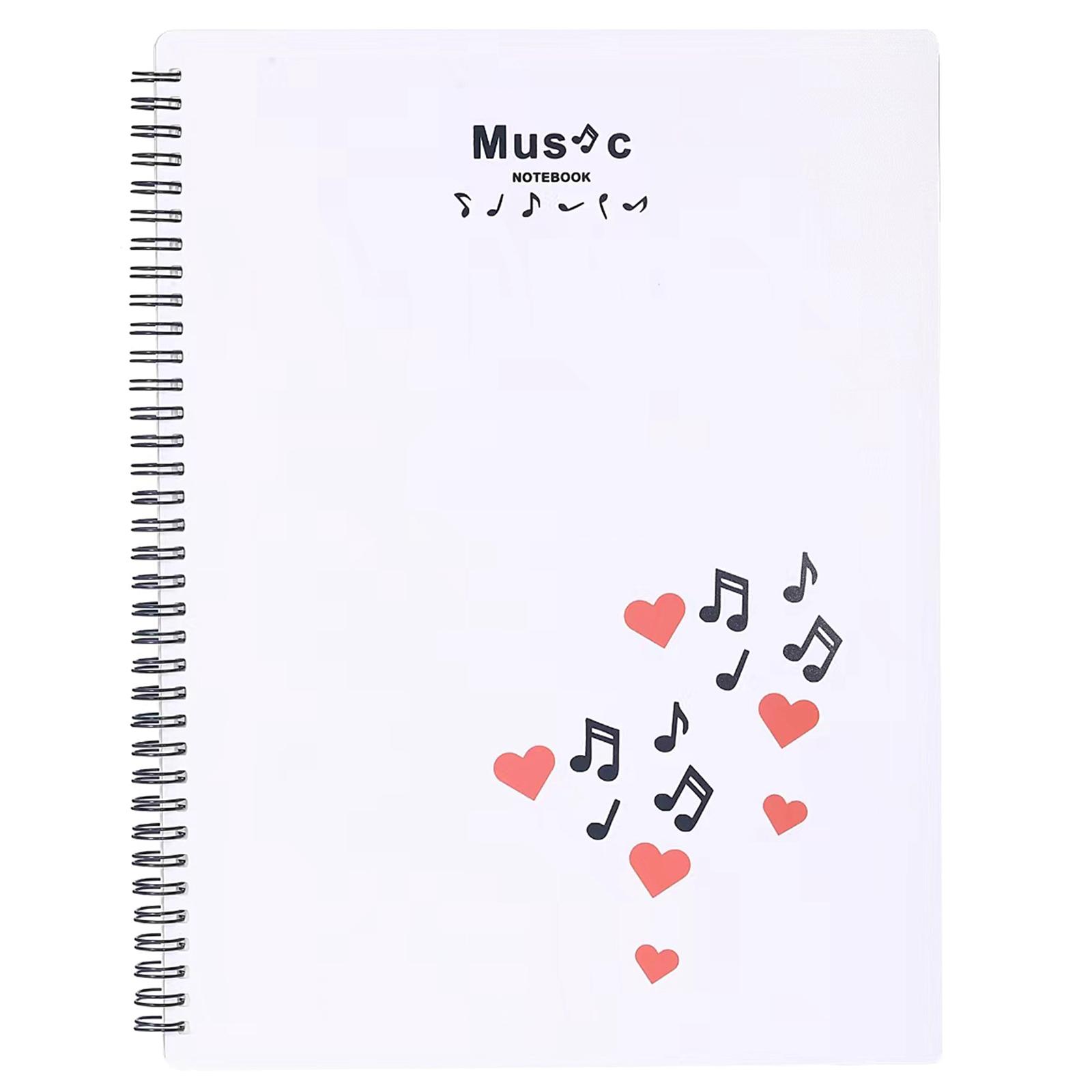 Music Sheet File Paper Storage Folder Sheet Music Holder 40 Pages Spirals Sheet Music Binder Organizer for Music Stand 1
Music Sheet File Paper Storage Folder Sheet Music Holder 40 Pages Spirals Sheet Music Binder Organizer for Music Stand 1