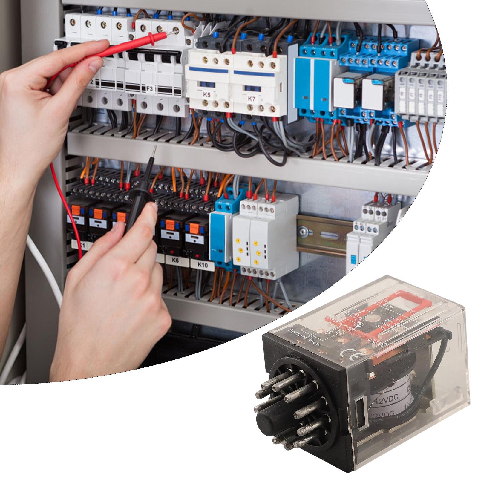 10A 250VAC Relay 11 Pin Relay For Electronic Projects Automatic Control Communication High Temperature Resistance Remote Control China Mainland
10A 250VAC Relay 11 Pin Relay For Electronic Projects Automatic Control Communication High Temperature Resistance Remote Control China Mainland