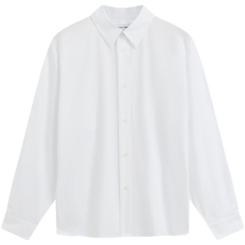 Calvin Klein Minimalist Series Loose Cotton Spring Autumn Shirt Unisex shirts Moonlight-White 40778STYAA S
Calvin Klein Minimalist Series Loose Cotton Spring Autumn Shirt Unisex shirts Moonlight-White 40778STYAA S