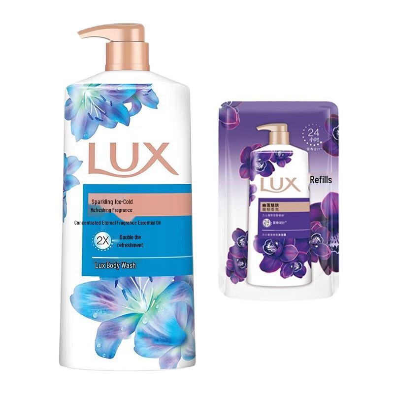 Lux Sparkling Ice Cool Shower Gel Twin Pack
Lux Sparkling Ice Cool Shower Gel Twin Pack