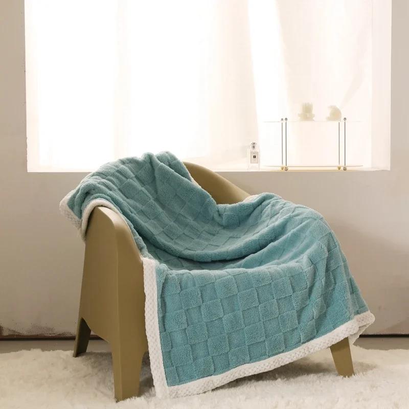 Winter Blanket Thickened Warm Lamb Wool Leisure Blanket Home Warm Thick Soft Bed Cover Knee For Office Sofa Microfiber Bedding 150x200cm 1pcs
Winter Blanket Thickened Warm Lamb Wool Leisure Blanket Home Warm Thick Soft Bed Cover Knee For Office Sofa Microfiber Bedding 150x200cm 1pcs