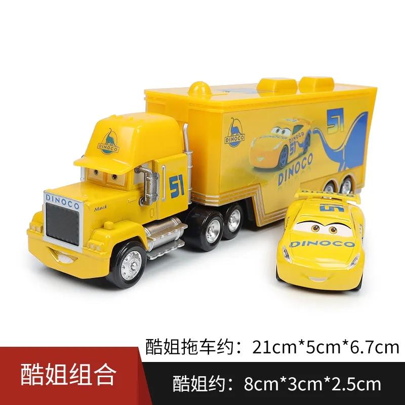 Cars 3 Movie Jackson Storm Cruz Ramirez Transporter Truck Set Die-Cast Vehicle & Trailer Playset For Kids Parent-Child Toys Gift
Cars 3 Movie Jackson Storm Cruz Ramirez Transporter Truck Set Die-Cast Vehicle & Trailer Playset For Kids Parent-Child Toys Gift