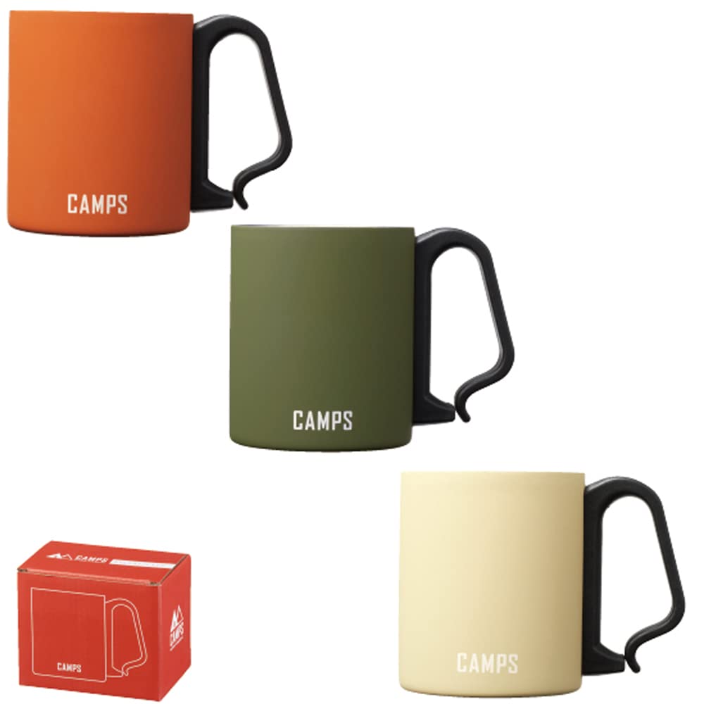 Camps Lightweight Hiking Carabiner Stainless Mug Capacity/220ml Set of 3
Camps Lightweight Hiking Carabiner Stainless Mug Capacity/220ml Set of 3