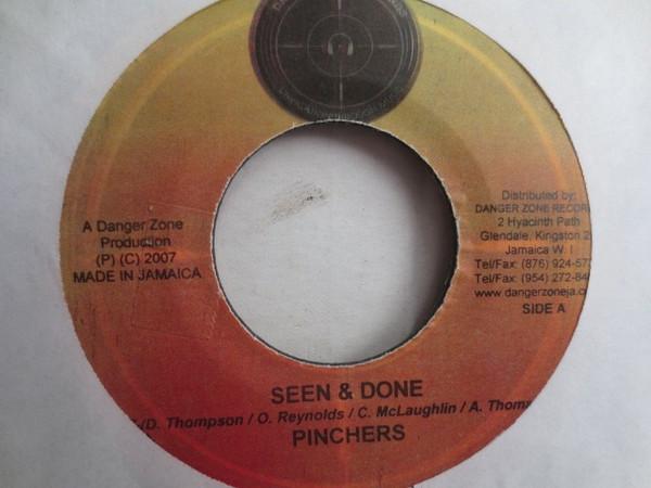 7inch Record PINCHERS - Seen & Done NONE Danger Zone Rec 2007 Jamaica Reggae, Ska & Dub Used
7inch Record PINCHERS - Seen & Done NONE Danger Zone Rec 2007 Jamaica Reggae, Ska & Dub Used