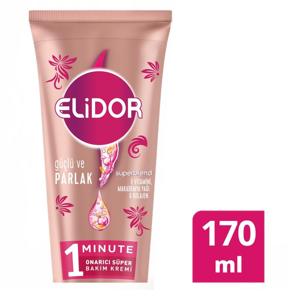 Elidor 1 Minute Strong and Shiny Repair Суперкондиционирующий кондиционер, 170 мл 
Elidor 1 Minute Strong and Shiny Repair Суперкондиционирующий кондиционер, 170 мл