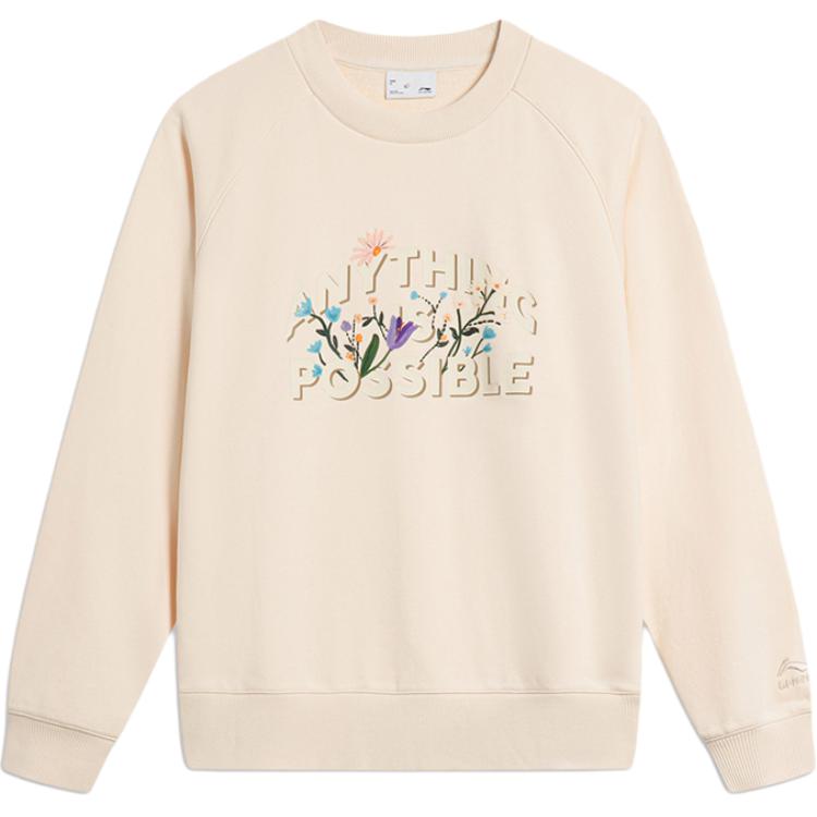 Li Ning Sports Lifestyle Series Printed Letter Crew Neck Comfortable Breathable Loose Sweatshirt Women sweatshirt Swan-White AWDTA46-1 XL
Li Ning Sports Lifestyle Series Printed Letter Crew Neck Comfortable Breathable Loose Sweatshirt Women sweatshirt Swan-White AWDTA46-1 XL