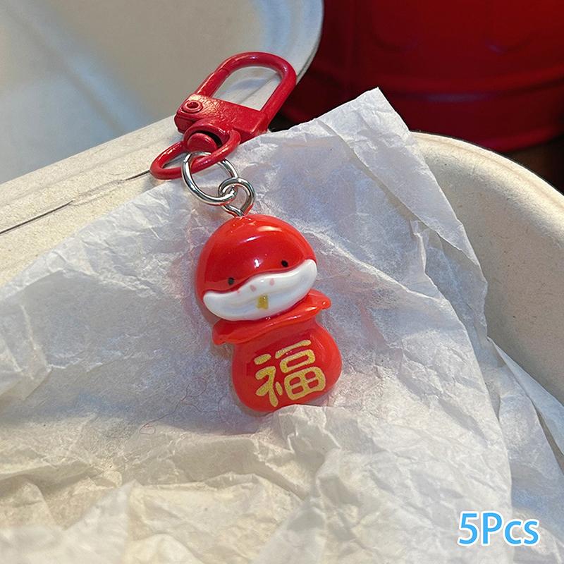 1/5Pcs Creative Snake Lucky Pendant Keychain Cute Cartoon Zodiac Snake Year Backpack Hanging Decoration Accessories Gifts
1/5Pcs Creative Snake Lucky Pendant Keychain Cute Cartoon Zodiac Snake Year Backpack Hanging Decoration Accessories Gifts