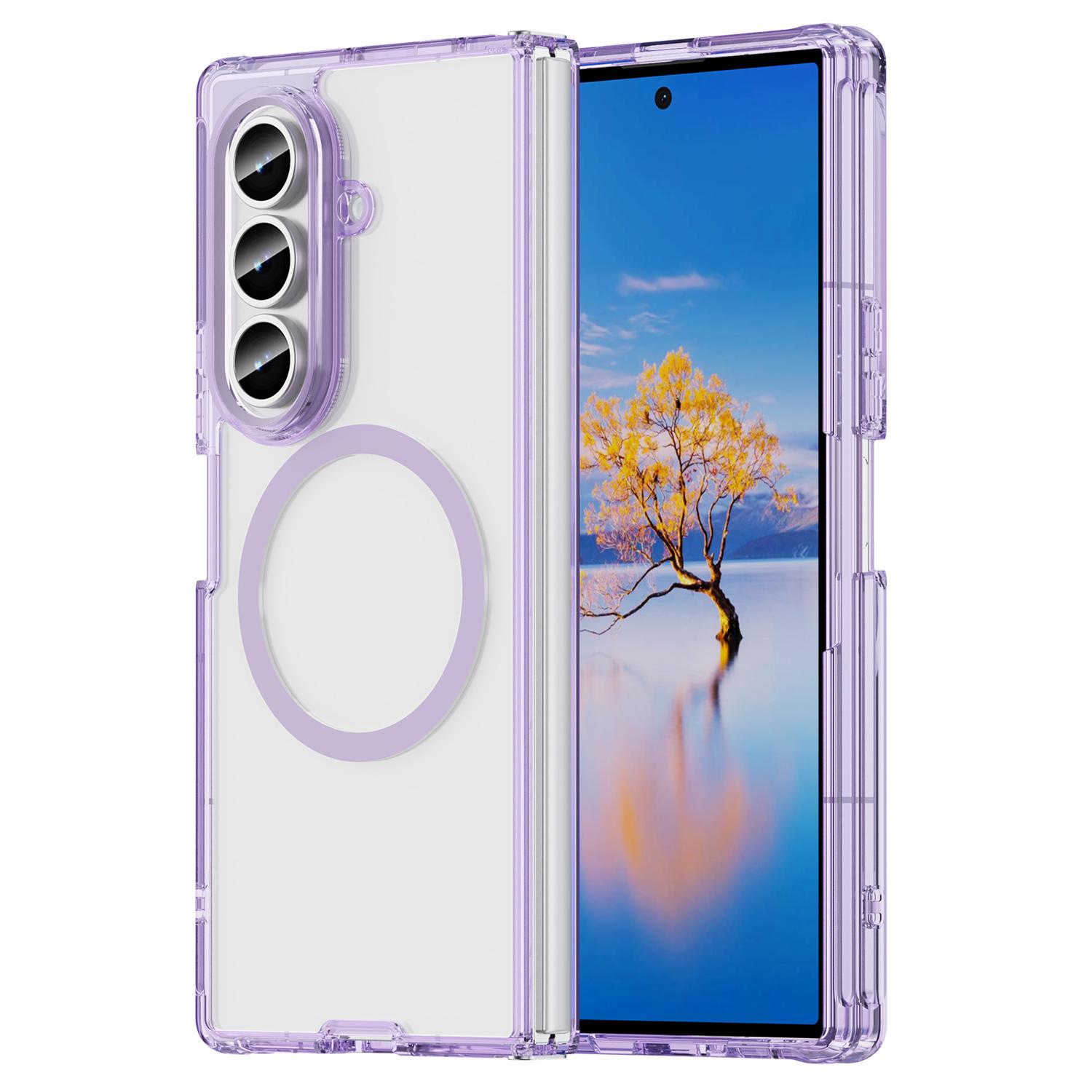 For Samsung Galaxy Z Fold 7 Phone Case, Magnetic Shockproof Transparent Cover for Samsung Galaxy Z Fold 7 фіолетовий
For Samsung Galaxy Z Fold 7 Phone Case, Magnetic Shockproof Transparent Cover for Samsung Galaxy Z Fold 7 фіолетовий