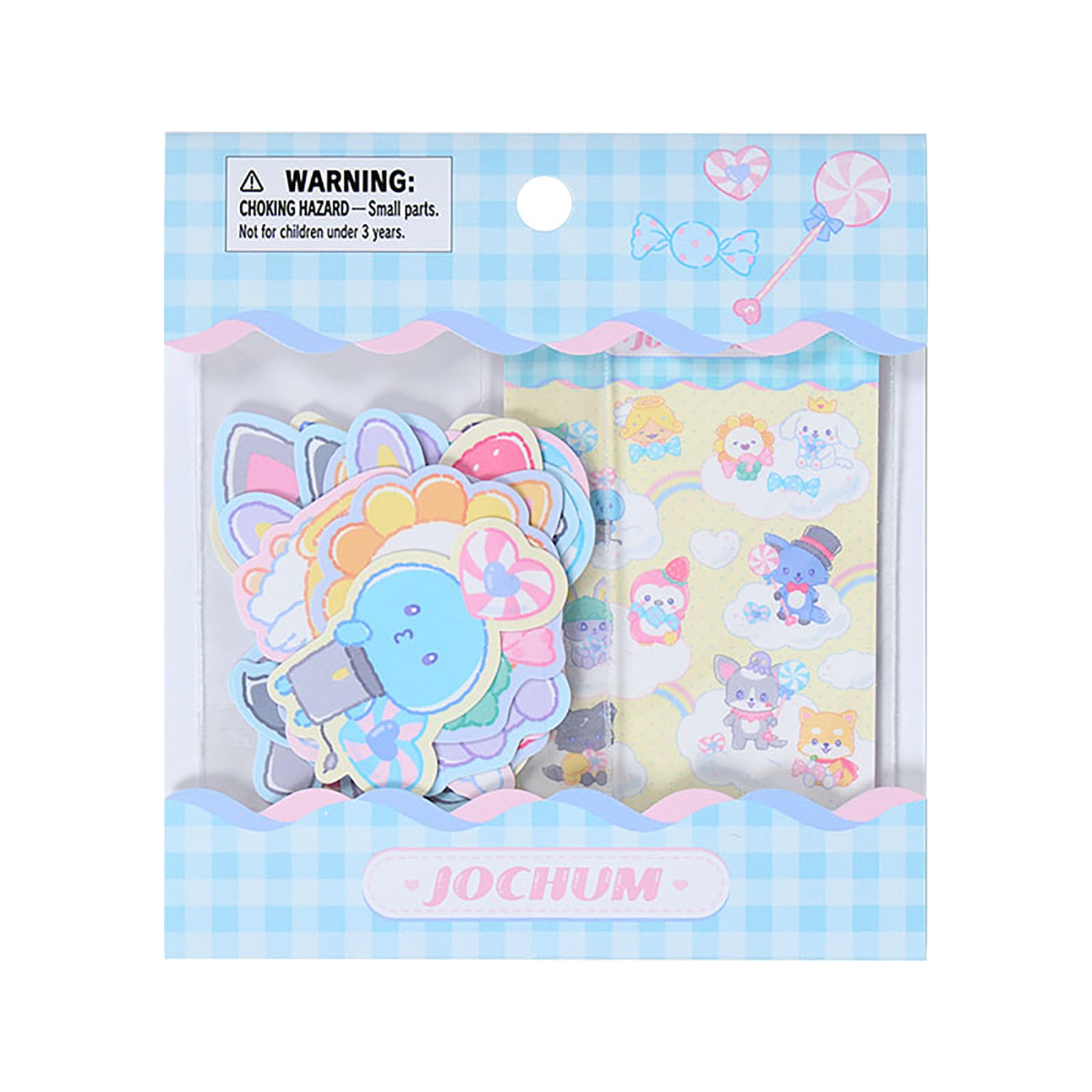 Sanrio JOCHUM Sticker Set for ages 3 and 186147 (Candy Design) up,
Sanrio JOCHUM Sticker Set for ages 3 and 186147 (Candy Design) up,