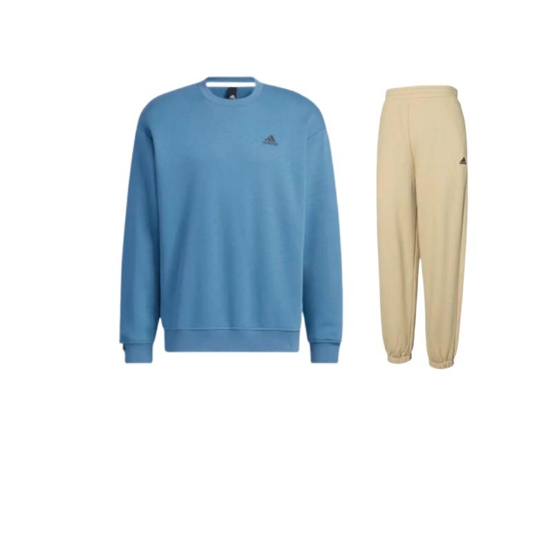 Adidas Solid Color Printed Pattern Round Neck Pullover Long Sleeve Elastic Waist Long Pants Casual Sports Suit Unisex suit IV7609+-IB2773 XL
Adidas Solid Color Printed Pattern Round Neck Pullover Long Sleeve Elastic Waist Long Pants Casual Sports Suit Unisex suit IV7609+-IB2773 XL