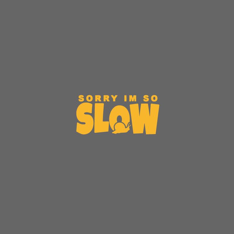 Sorry, I m too slow. Snail crawling warning original car sticker JDM rear windshield triangle window glass sticker 20X9.5CM
Sorry, I m too slow. Snail crawling warning original car sticker JDM rear windshield triangle window glass sticker 20X9.5CM
