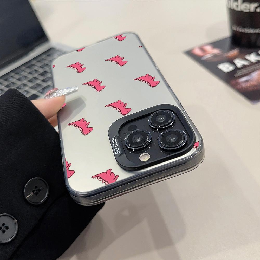 Cartoon Cute Dinosaur Phone Case Matte Colored Silver For IPhone 17 15 14 16 13 12 11 Pro Max Plus XS X Shockproof Hard Cover iPhone 12
Cartoon Cute Dinosaur Phone Case Matte Colored Silver For IPhone 17 15 14 16 13 12 11 Pro Max Plus XS X Shockproof Hard Cover iPhone 12