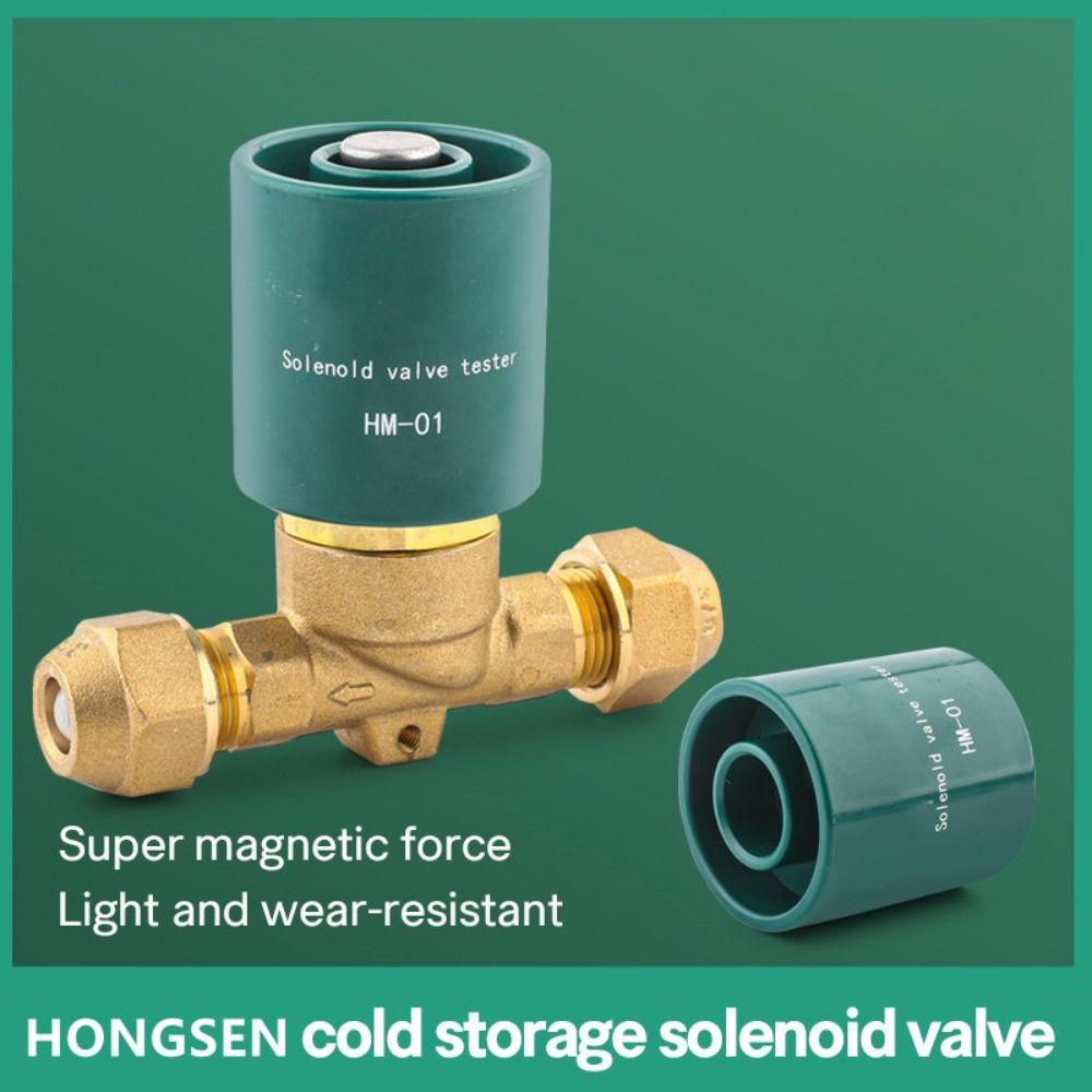 Solenoid Coil Opening Valve Strong Magnetic Maintenance Valve Home Air Conditioner Detection зелений
Solenoid Coil Opening Valve Strong Magnetic Maintenance Valve Home Air Conditioner Detection зелений