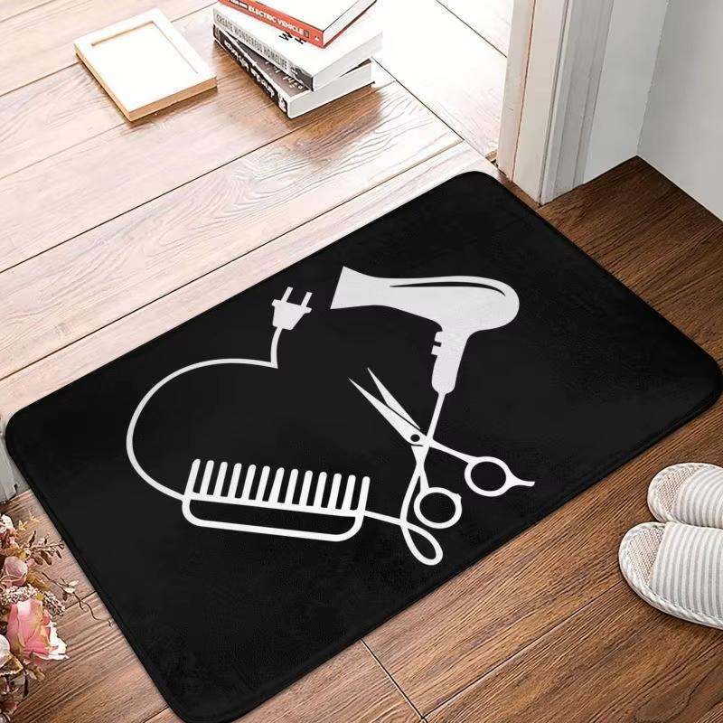 Scissors Comb Welcome Rug Hairdresser Salon Barber Shop Doormat Durable Washable Entrance Carpet Shop Decor Lounge Rugs Gifts 40cmx60cm
Scissors Comb Welcome Rug Hairdresser Salon Barber Shop Doormat Durable Washable Entrance Carpet Shop Decor Lounge Rugs Gifts 40cmx60cm