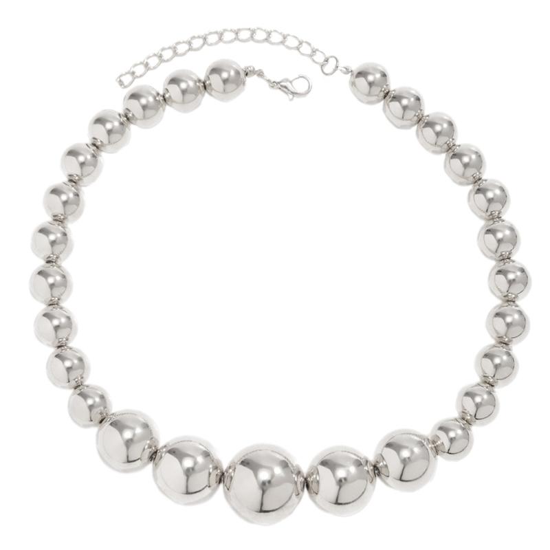 Cool Vintage Beads Chain Necklace Adjustable Neckchains Jewelry for Women Men срібний
Cool Vintage Beads Chain Necklace Adjustable Neckchains Jewelry for Women Men срібний