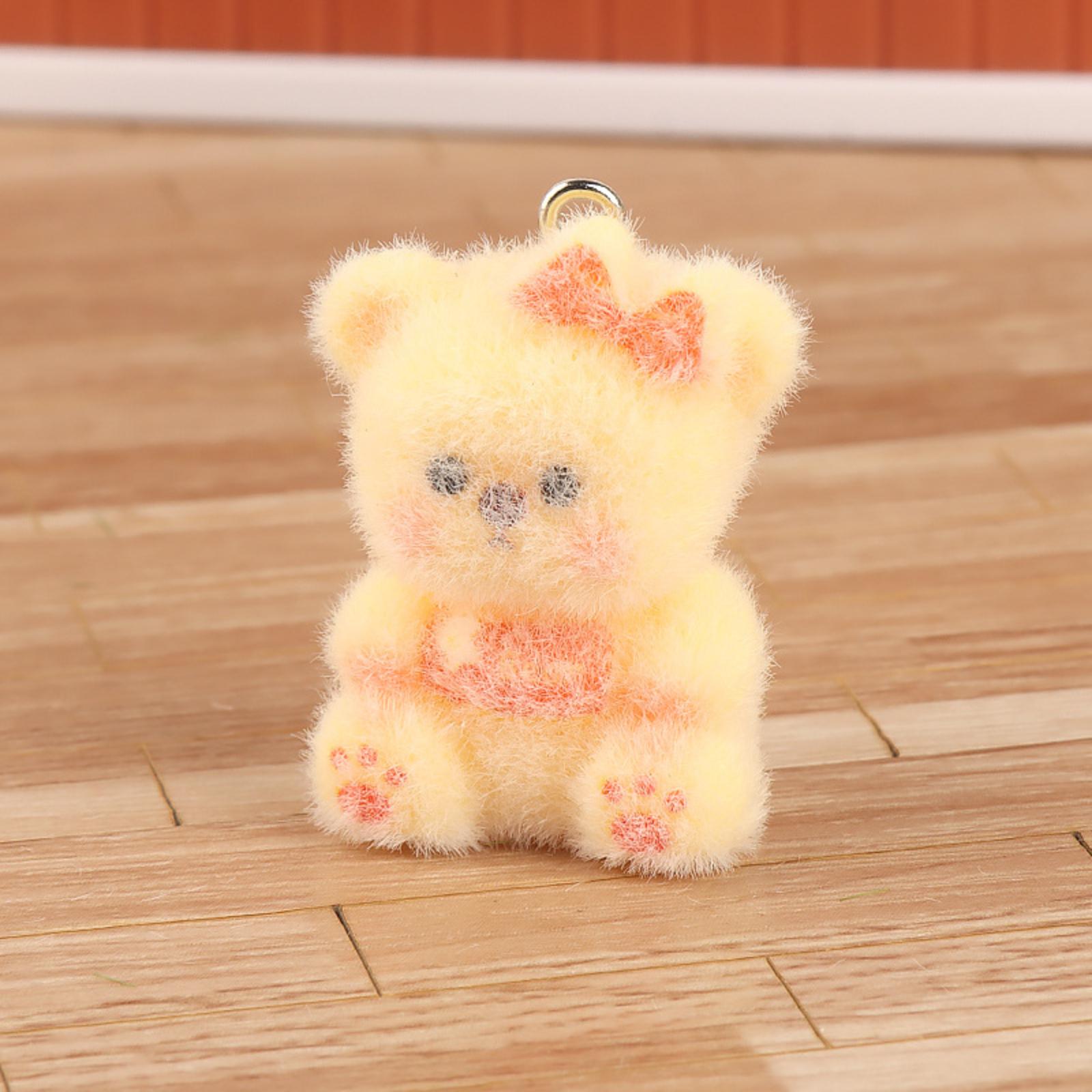 Resin Flocking Cute Three-dimensional Keychain Pendant Car Key Chain Pendant Bag Pendant One Size білий
Resin Flocking Cute Three-dimensional Keychain Pendant Car Key Chain Pendant Bag Pendant One Size білий