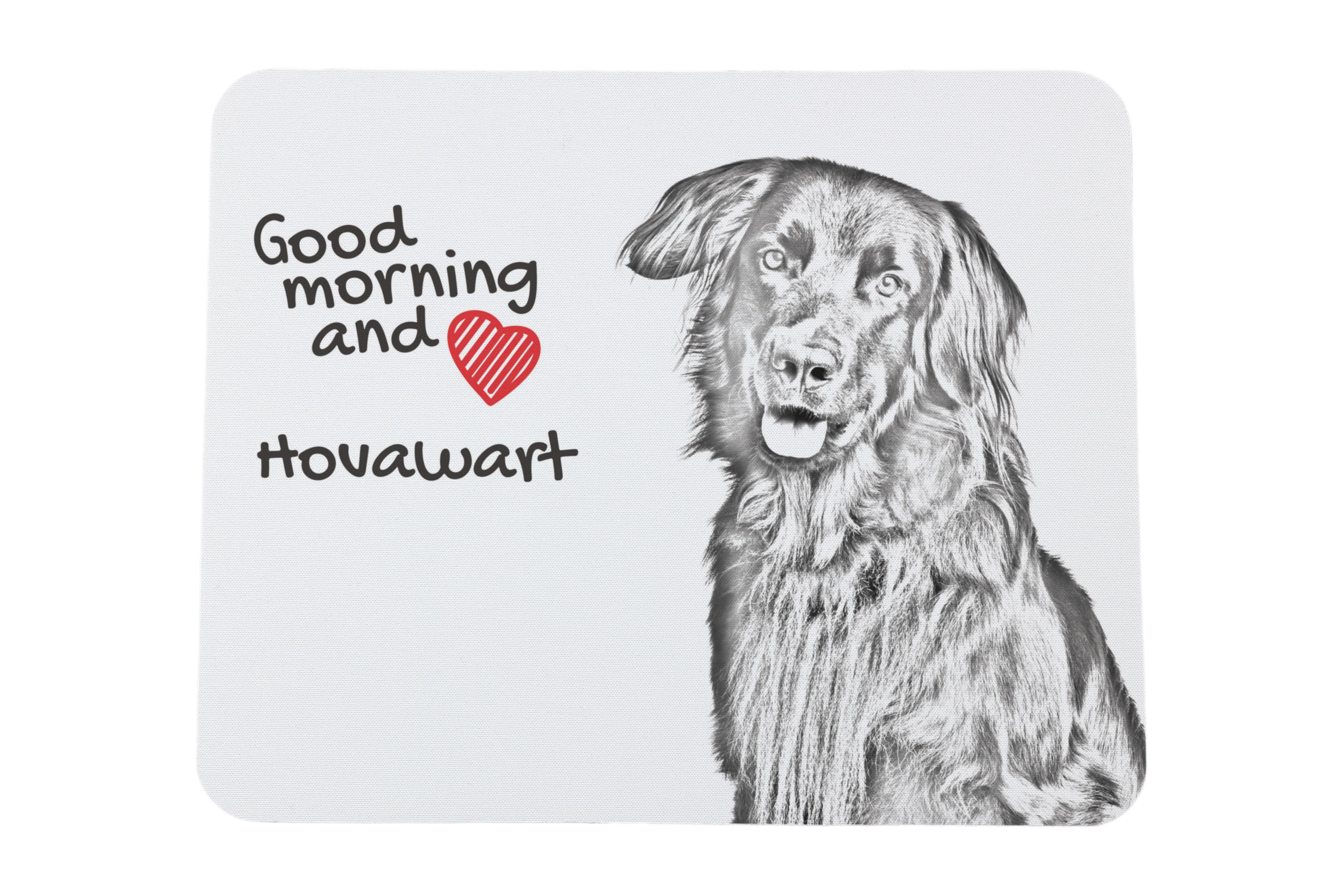 Hovawart, Hovie - mouse pad with print, personalized dog-themed mouse pad, unique gadget for an office worker by Art-Dog brand білий
Hovawart, Hovie - mouse pad with print, personalized dog-themed mouse pad, unique gadget for an office worker by Art-Dog brand білий