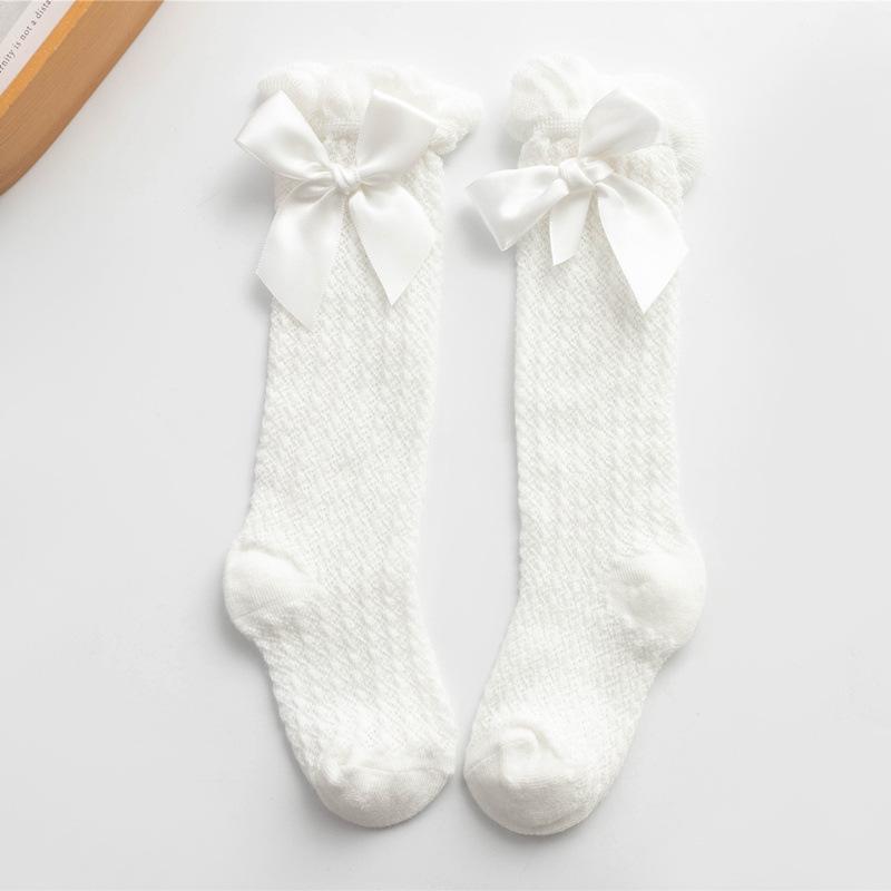 Mesh Bow Baby Socks: Summer Thin Anti-Mosquito Toddler Socks with Bubble Cuff and Vertical Stripes 0-3 Years білий
Mesh Bow Baby Socks: Summer Thin Anti-Mosquito Toddler Socks with Bubble Cuff and Vertical Stripes 0-3 Years білий