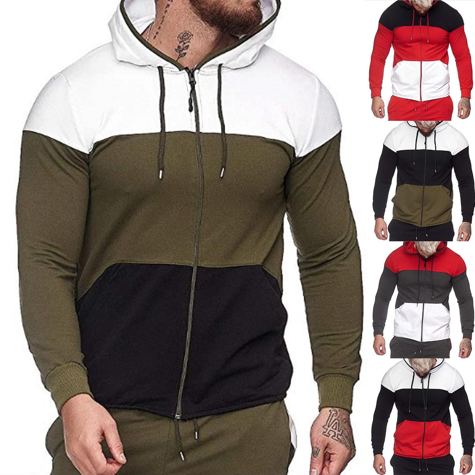 Мужской костюм с капюшоном и длинными рукавами на молнии, куртка для отдыха на открытом воздухе, пальто, топы L
Мужской костюм с капюшоном и длинными рукавами на молнии, куртка для отдыха на открытом воздухе, пальто, топы L