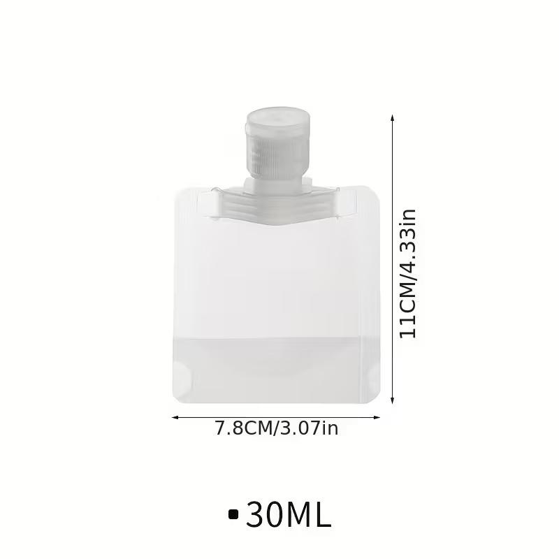 30ml Refillable Packaging Bags Travel Essentials Lotion Cosmetics Shampoo Shower Gel Portable Bags Makeup Fluid Bottles
30ml Refillable Packaging Bags Travel Essentials Lotion Cosmetics Shampoo Shower Gel Portable Bags Makeup Fluid Bottles