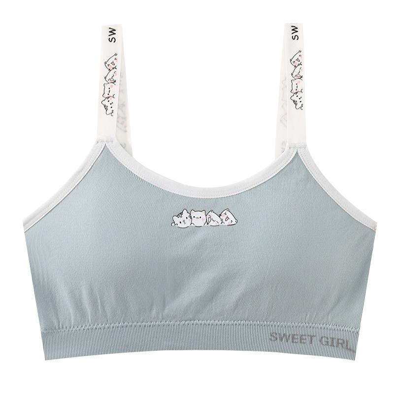 Маленькая майка для развития девочек, нижнее белье, дышащий спортивный бюстгальтер для студентов, без стального кольца, Chestjavascript: one size baby голубой
Маленькая майка для развития девочек, нижнее белье, дышащий спортивный бюстгальтер для студентов, без стального кольца, Chestjavascript: one size baby голубой