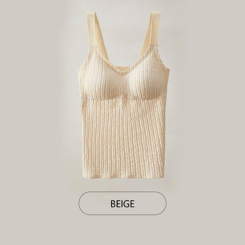Flarixa Seamless Thermal Tank Top Women s Thermal Underwear Camisole With Cups Vest Warm Winter Clothing Comfort Thermo Lingerie F(40-65kg) бежевый
Flarixa Seamless Thermal Tank Top Women s Thermal Underwear Camisole With Cups Vest Warm Winter Clothing Comfort Thermo Lingerie F(40-65kg) бежевый
