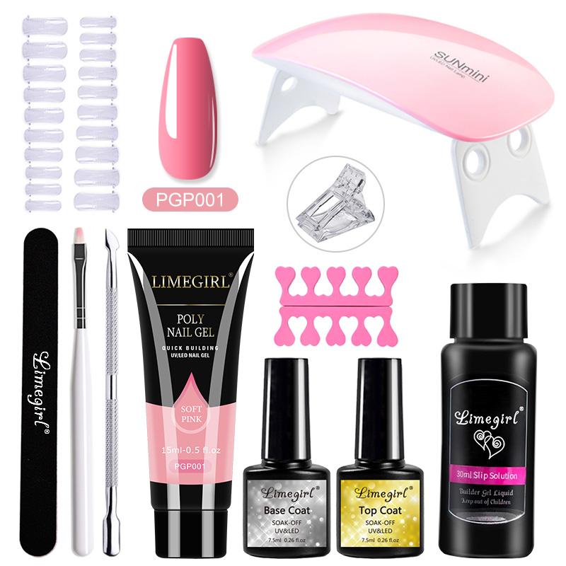 Набор полигелей для ногтей Limegirl Поли УФ-гель Прозрачный/Розовый акрил Быстро наращиваемый наращивание пальцев Набор инструментов для ногтей с отмачиваемым УФ-гелем-лаком
Набор полигелей для ногтей Limegirl Поли УФ-гель Прозрачный/Розовый акрил Быстро наращиваемый наращивание пальцев Набор инструментов для ногтей с отмачиваемым УФ-гелем-лаком