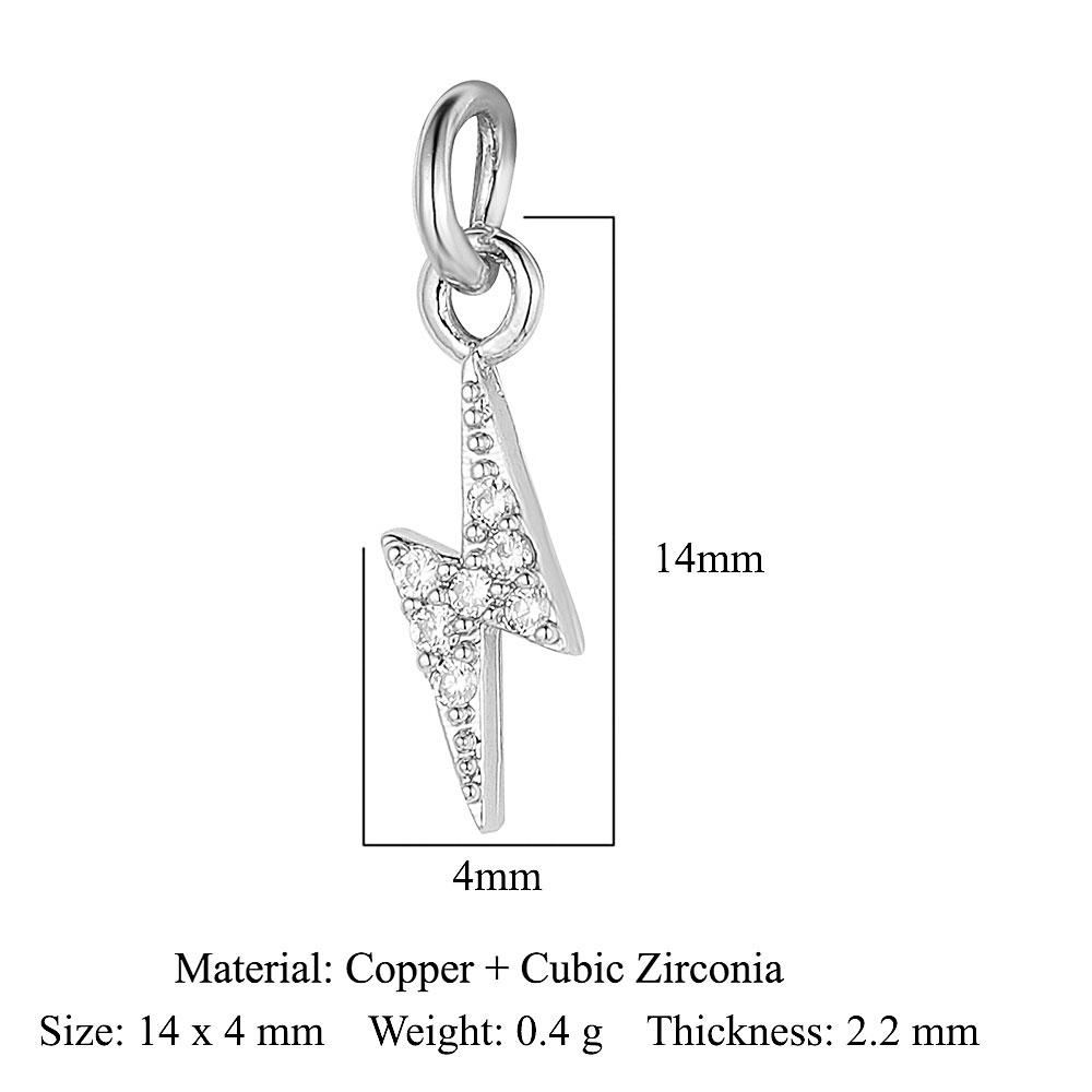 5pcs/Lot Moon Copper Cubic Zircon Charm Hollow Star Crescent Octagram Lightning Airplane Bracelet Necklace Pendant Woman Jewelry
5pcs/Lot Moon Copper Cubic Zircon Charm Hollow Star Crescent Octagram Lightning Airplane Bracelet Necklace Pendant Woman Jewelry