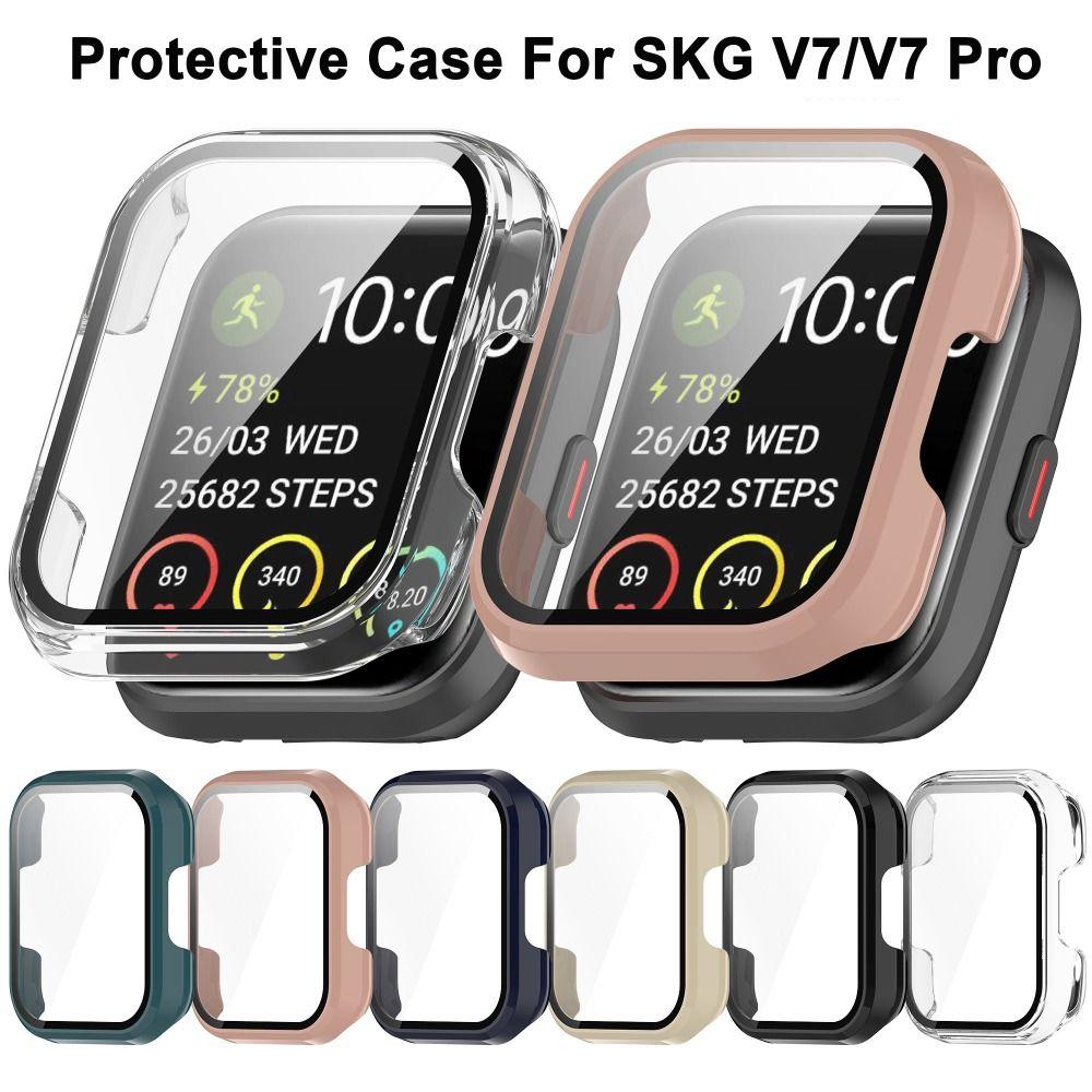 PC+Tempered Protective Case Anti-Scratch Cover Shell Hard Screen Protector for SKG V7/V7 Pro прозорий
PC+Tempered Protective Case Anti-Scratch Cover Shell Hard Screen Protector for SKG V7/V7 Pro прозорий